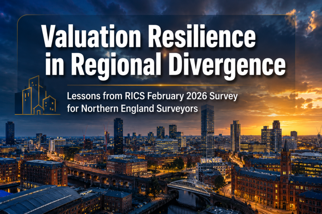 Valuation Resilience in Regional Divergence: Lessons from RICS February 2026 Survey for Northern England Surveyors