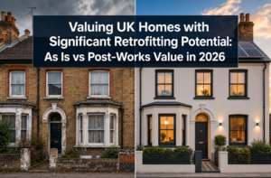 Valuing UK Homes with Significant Retrofitting Potential: How to Reflect ‘As Is’ vs ‘Post-Works’ Value in 2026