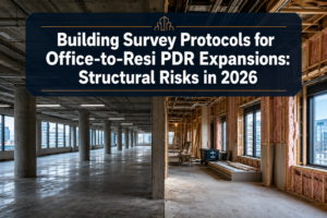 Building Survey Protocols for Office-to-Resi PDR Expansions: Structural Risks in 2026 Housing Targets