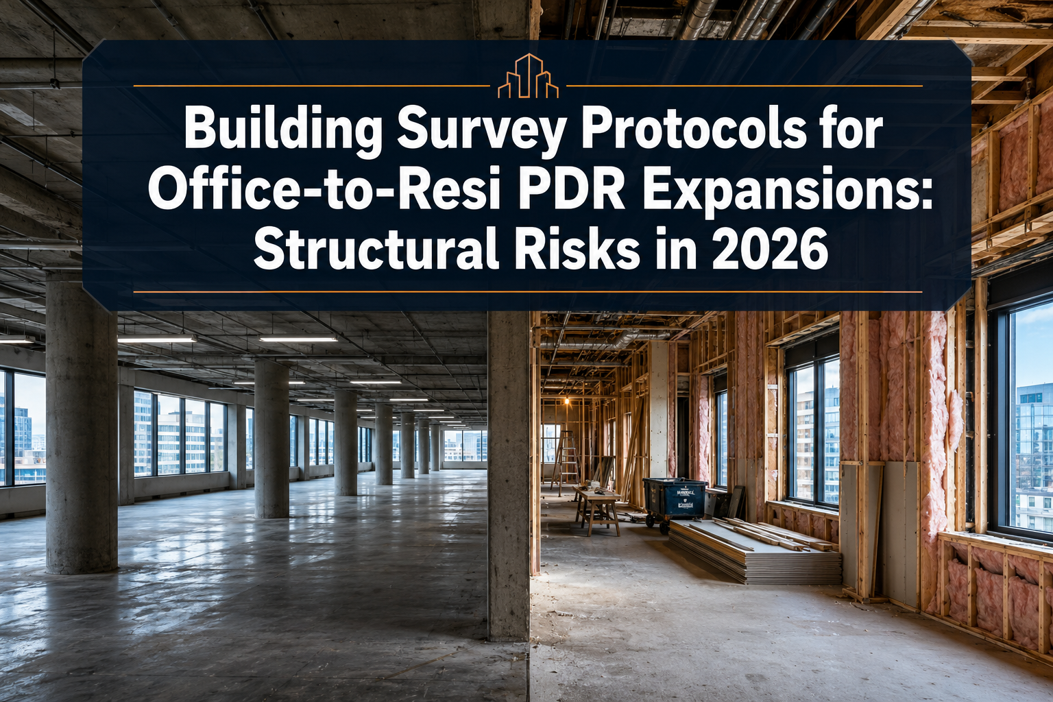 Building Survey Protocols for Office-to-Resi PDR Expansions: Structural Risks in 2026 Housing Targets