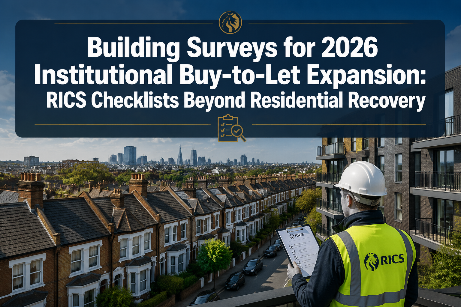 Building Surveys for 2026 Institutional Buy-to-Let Expansion: RICS Checklists Beyond Residential Recovery