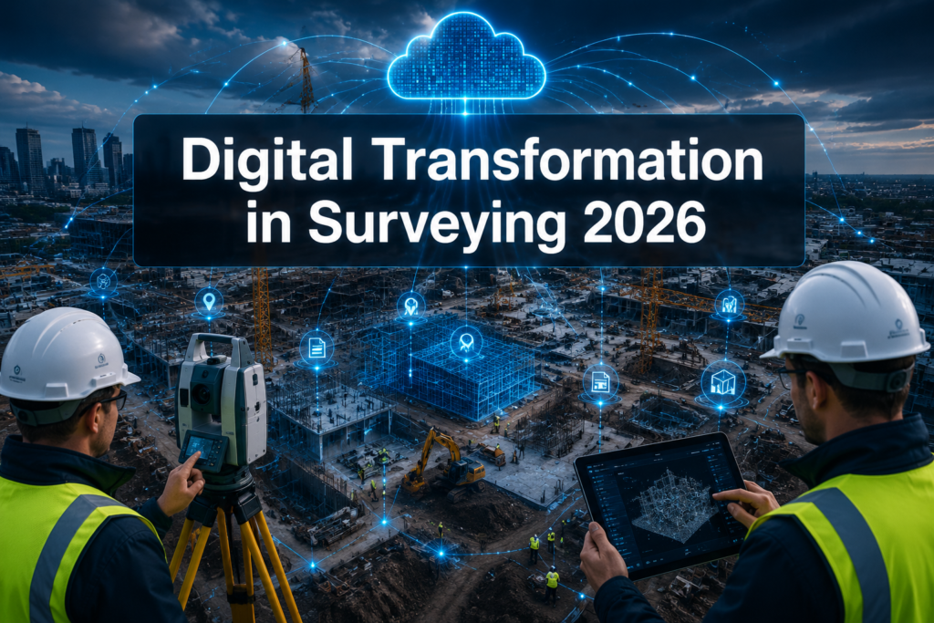 Digital Transformation in Surveying 2026: Cloud Platforms, Interoperable Tools, and Workforce Strategies