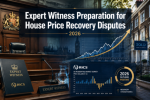 Expert Witness Preparation for House Price Recovery Disputes: Using RICS January 2026 Data