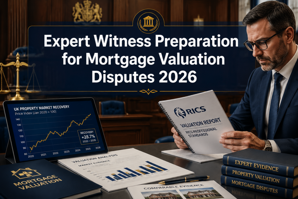 Expert Witness Preparation for Mortgage Valuation Disputes in Recovering 2026 Lending Volumes