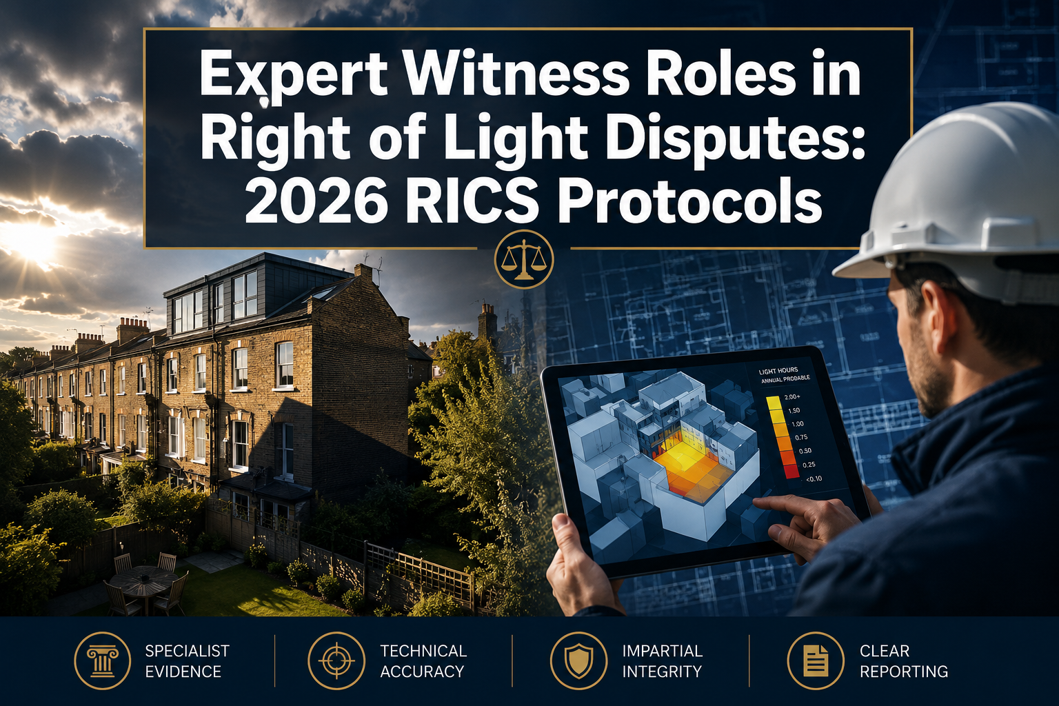 Expert Witness Roles in Right of Light Disputes: 2026 RICS Protocols for Loft and Rear Extension Claims