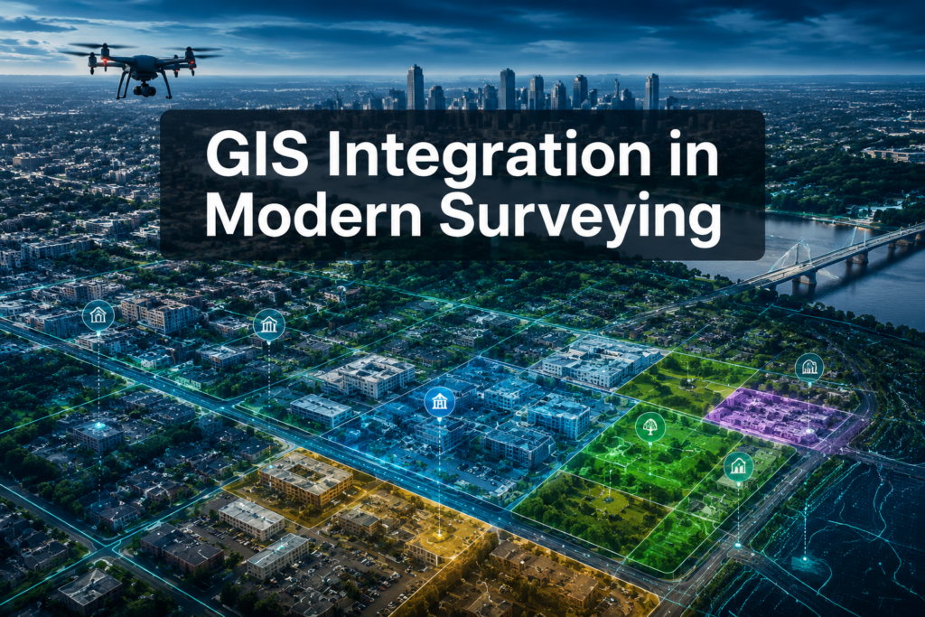 GIS Integration in Modern Surveying: Better Data Management and Enhanced Decision-Making