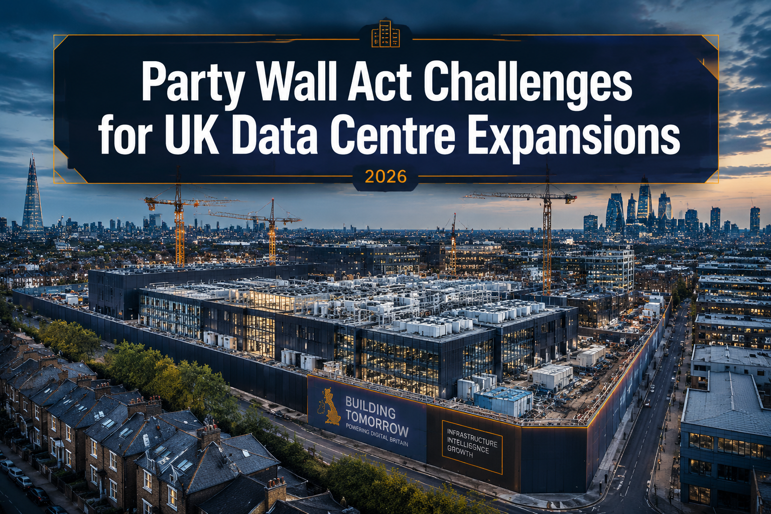 Party Wall Act Challenges for UK Data Centre Expansions Beyond Edges: Survey Strategies in 2026 Infrastructure Boom