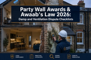 Party Wall Awards Under Awaab’s Law Extensions: 2026 Checklists for Damp and Ventilation Disputes