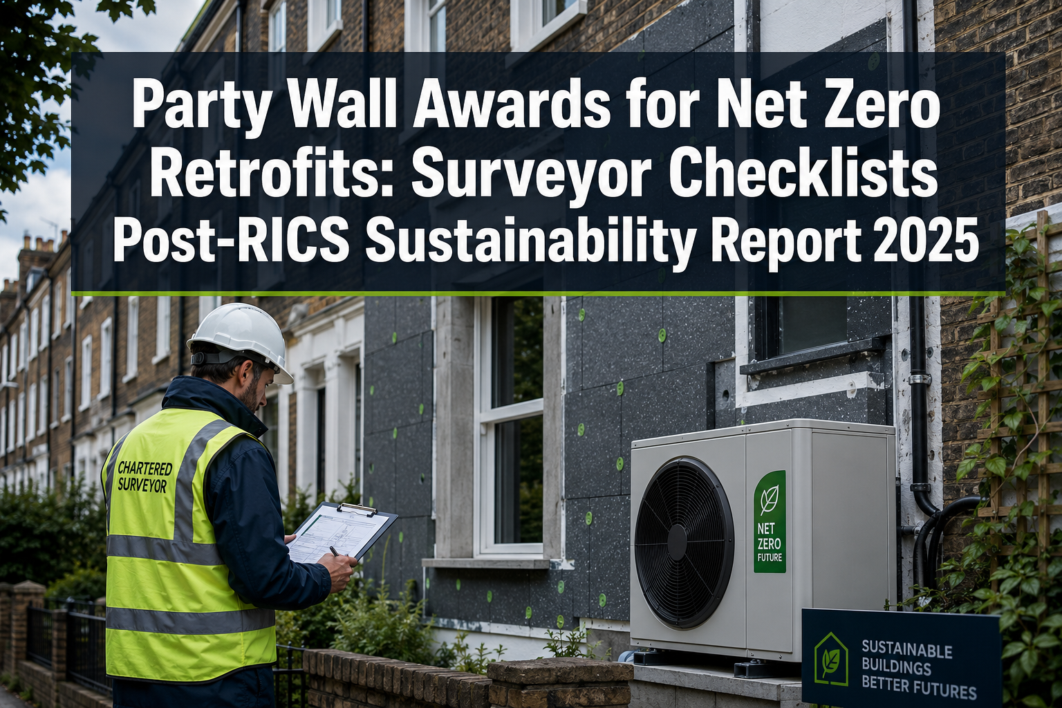 Party Wall Awards for Net Zero Retrofits: Surveyor Checklists Post-RICS Sustainability Report 2025