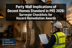 Party Wall Implications of Decent Homes Standard in PRS 2026: Surveyor Checklists for Hazard Remediation Awards