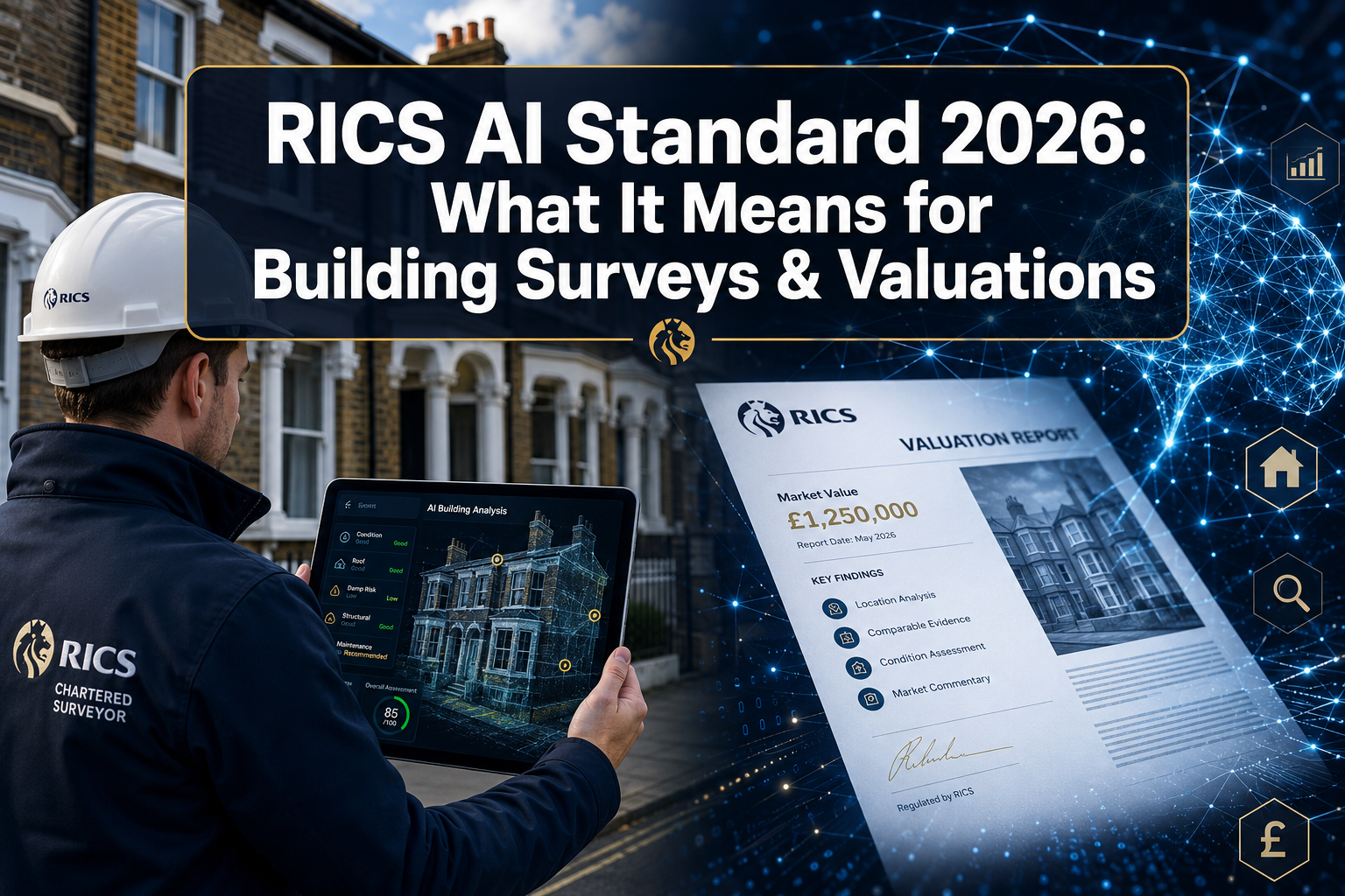 RICS’ new Responsible Use of AI in Surveying standard and what it means for building surveys and valuation reports