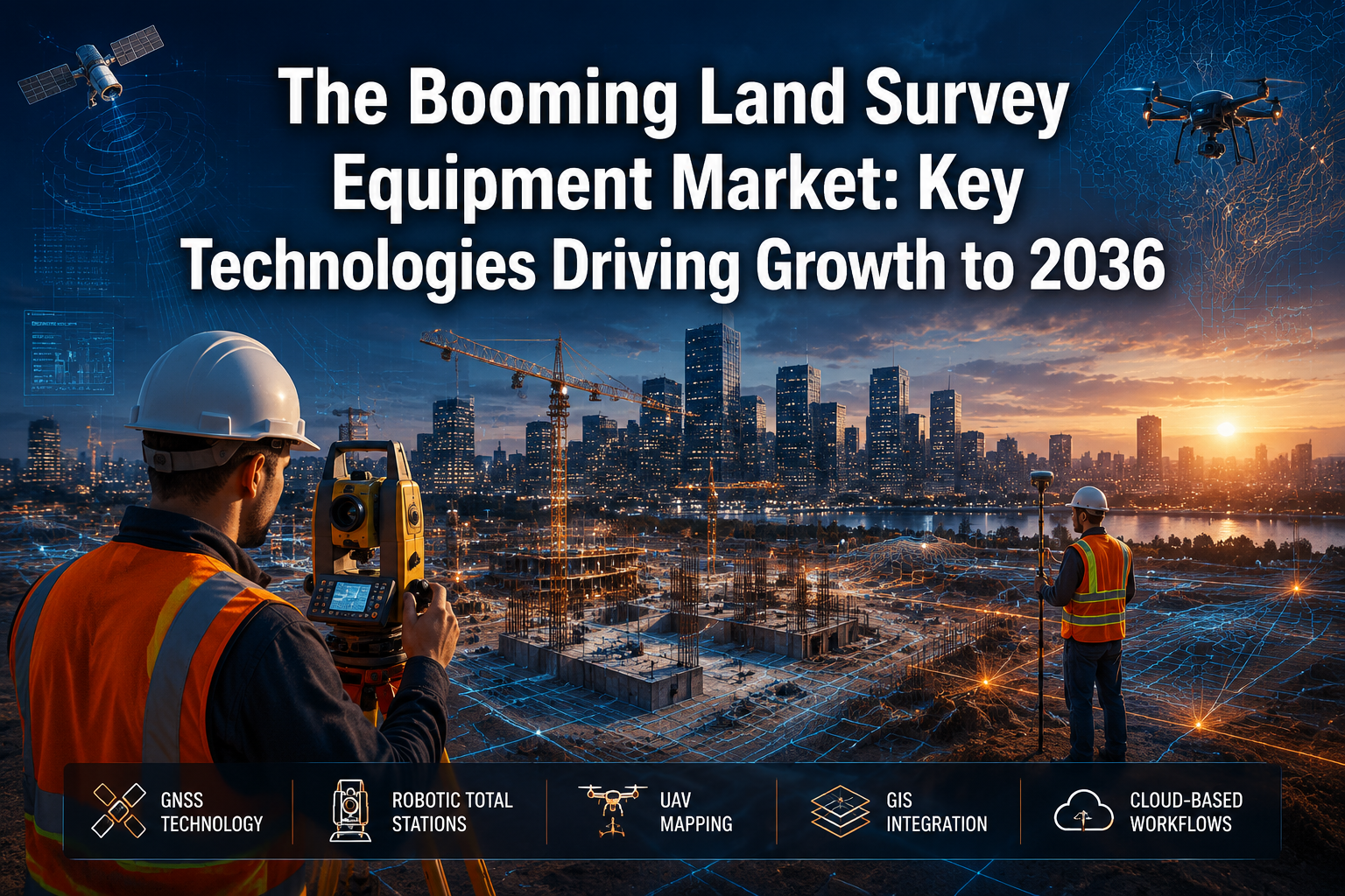 The Booming Land Survey Equipment Market: Key Technologies Driving Growth to 2036