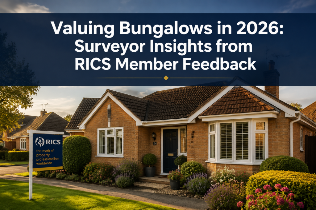 Valuing Bungalows in 2026 Buyer Uptick: Surveyor Insights from RICS Member Feedback
