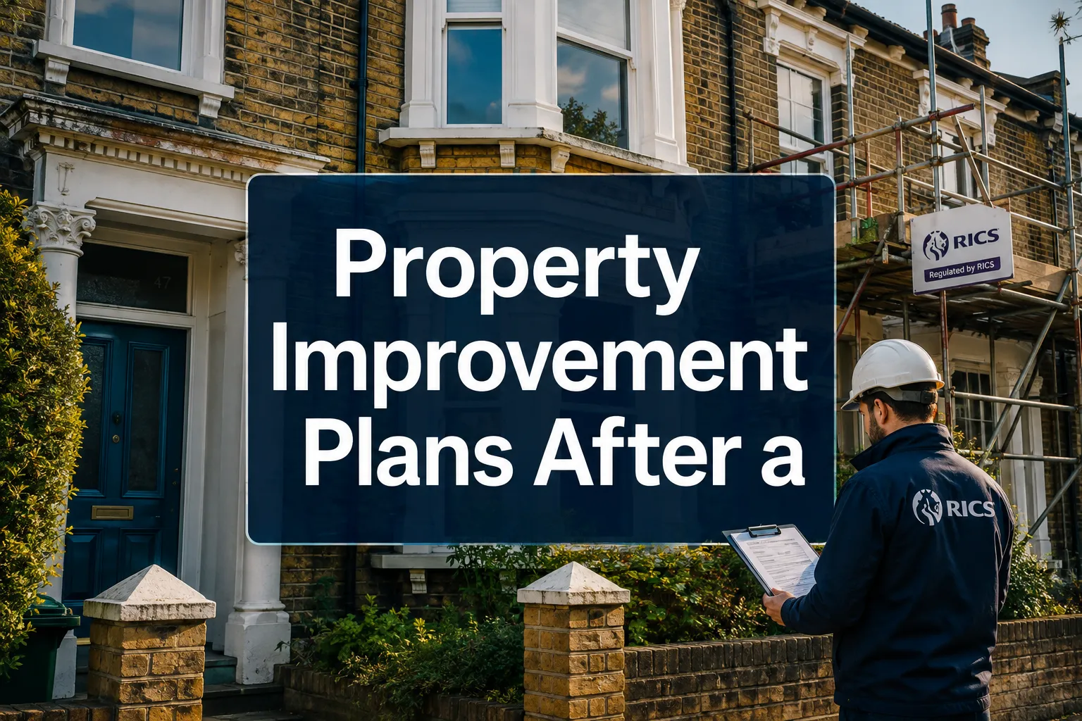 Property Improvement Plans After a Building Survey: From Defect List to Phased Works in UK Homes