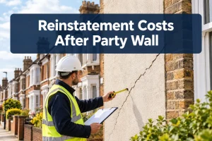 Reinstatement Costs After Party Wall Works: How Surveyors Assess Damage, Repair Scope and Claims
