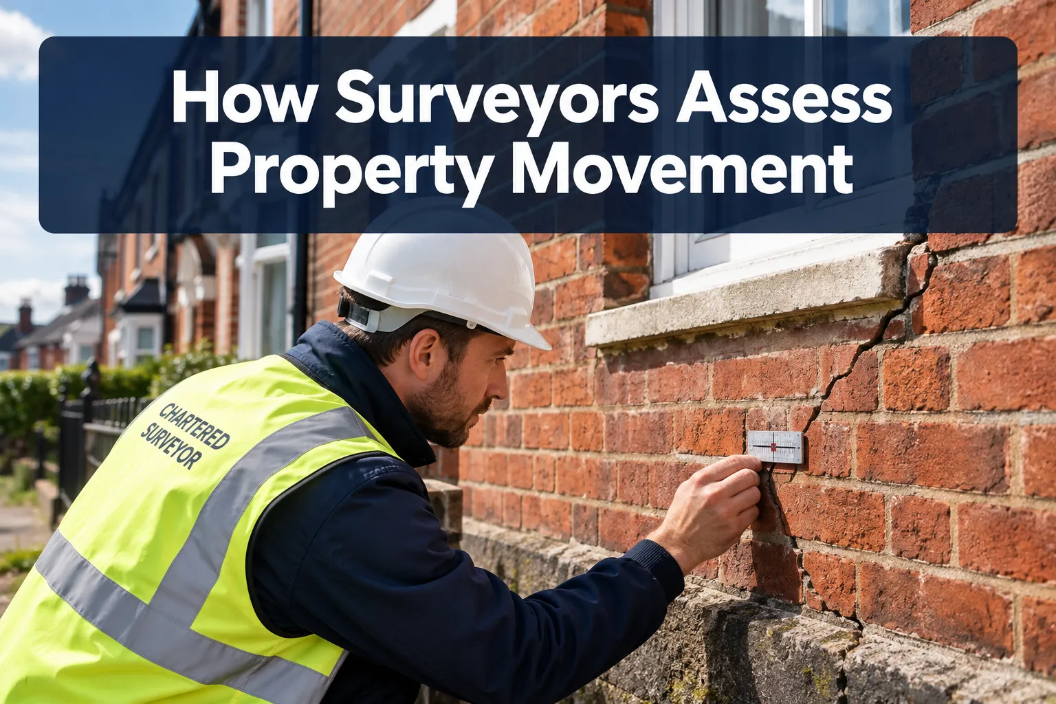 How Surveyors Assess Property Movement: Crack Patterns, Floors, Doors and External Evidence