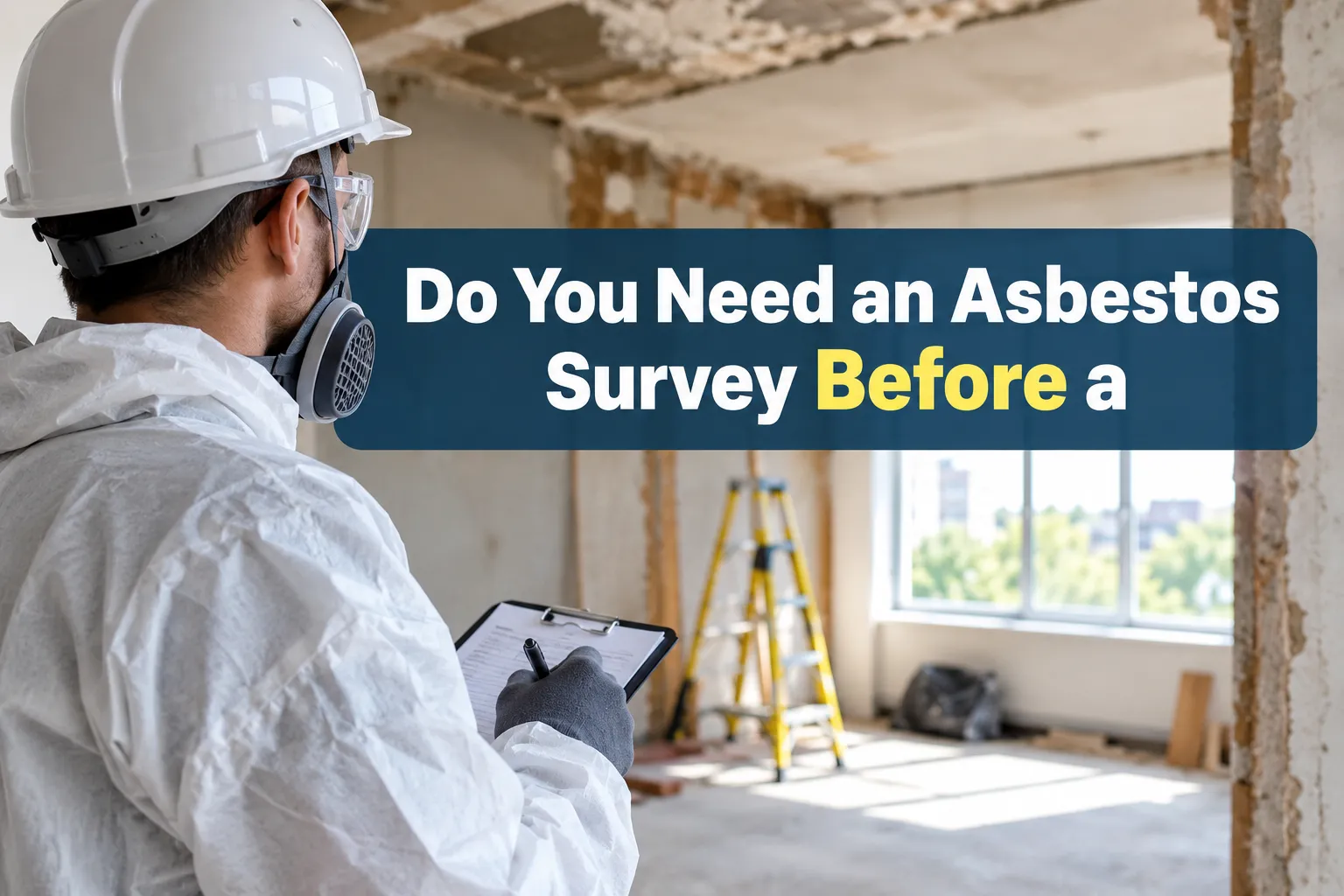 Do You Need an Asbestos Survey Before a Building Survey or Renovation?
