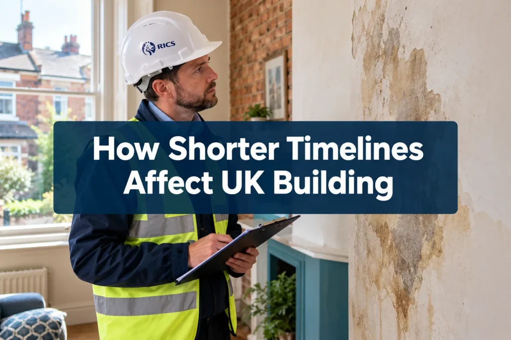 How Shorter Timelines Affect UK Building Survey Quality: A Surveyor's Perspective