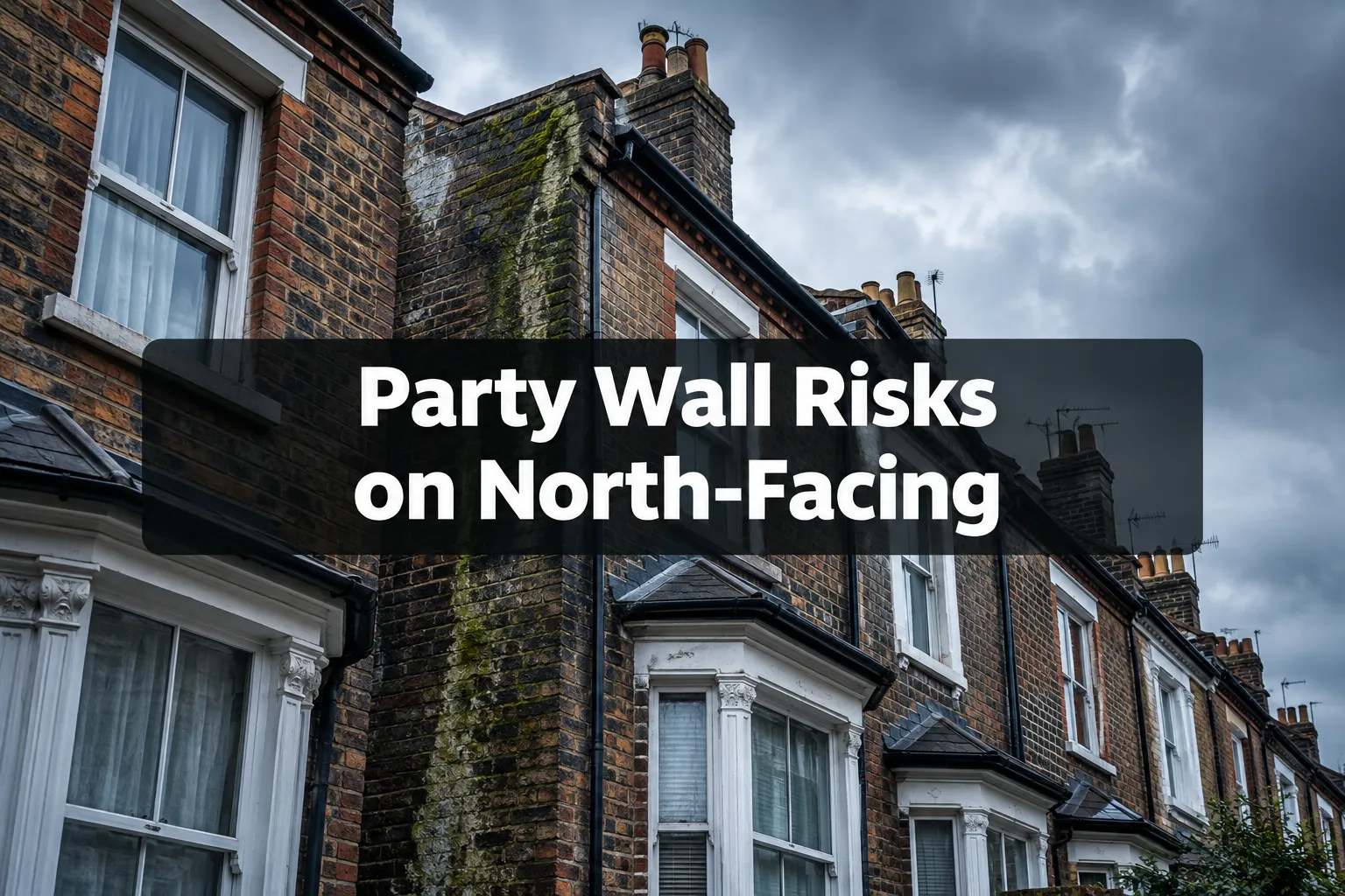 Party Wall Risks on North-Facing and West-Facing Homes: Orientation Matters Under the Party Wall Act