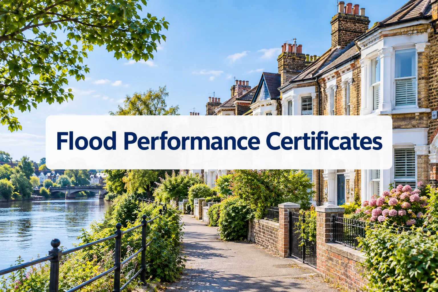 Flood Performance Certificates Homeowners 2026: What the Defra and Flood Re Announcement Means for Wimbledon