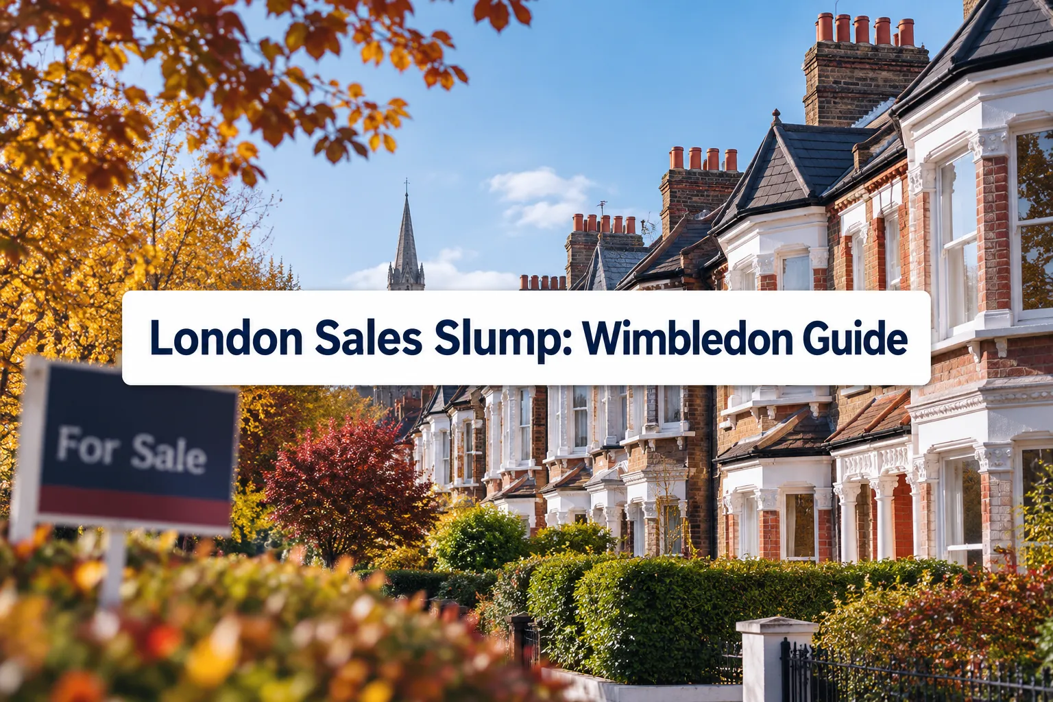 London Property Sales Slump October 2026 Wimbledon: What Sellers Should Do Before the Budget